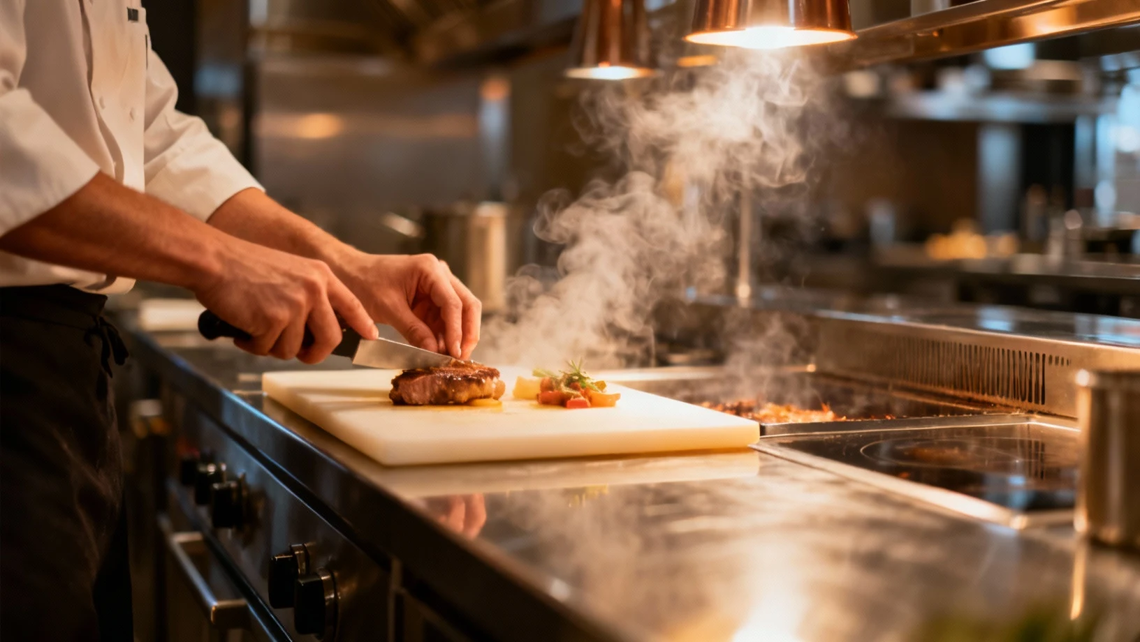 Cuisine professionnelle de restaurant